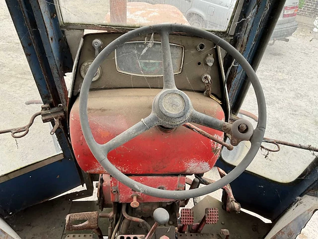 1969 renault r7055 tweewielaangedreven landbouwtractor oldtimer - afbeelding 6 van  20