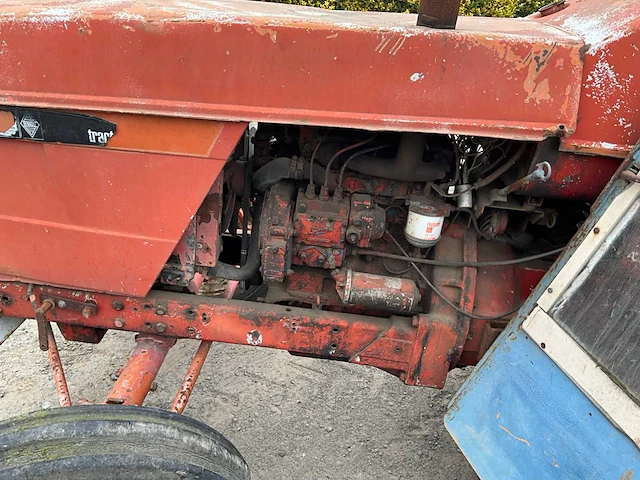 1969 renault r7055 tweewielaangedreven landbouwtractor oldtimer - afbeelding 8 van  20