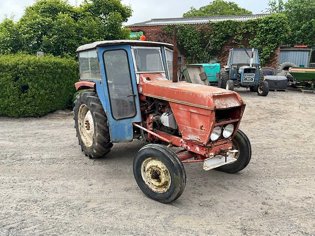 1969 renault r7055 tweewielaangedreven landbouwtractor oldtimer - afbeelding 15 van  20