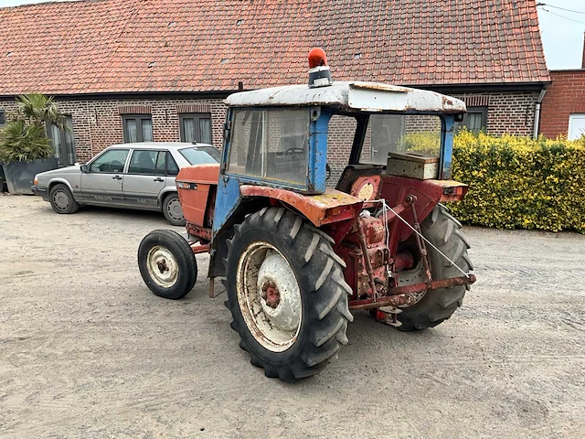 1969 renault r7055 tweewielaangedreven landbouwtractor oldtimer - afbeelding 20 van  20