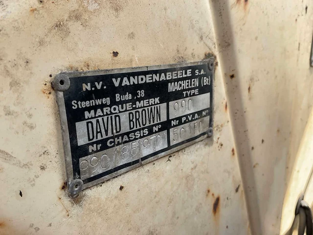 1970 david brown selectamatic 990 oldtimer tractor - afbeelding 11 van  19