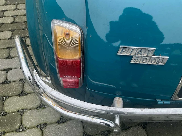 1970 fiat berlina 500 oldtimer - afbeelding 3 van  38