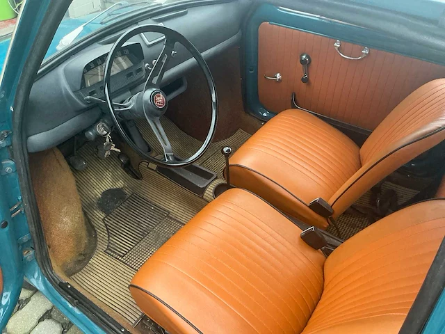 1970 fiat berlina 500 oldtimer - afbeelding 13 van  38
