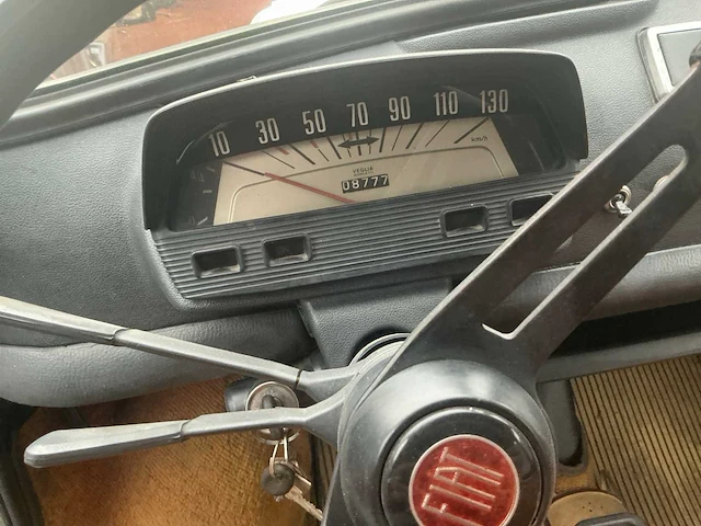 1970 fiat berlina 500 oldtimer - afbeelding 18 van  38