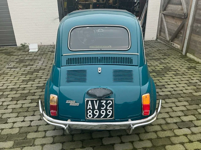 1970 fiat berlina 500 oldtimer - afbeelding 12 van  38