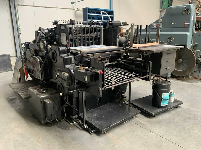 1970 heidelberg sbb cilinderdrukpers - afbeelding 3 van  10