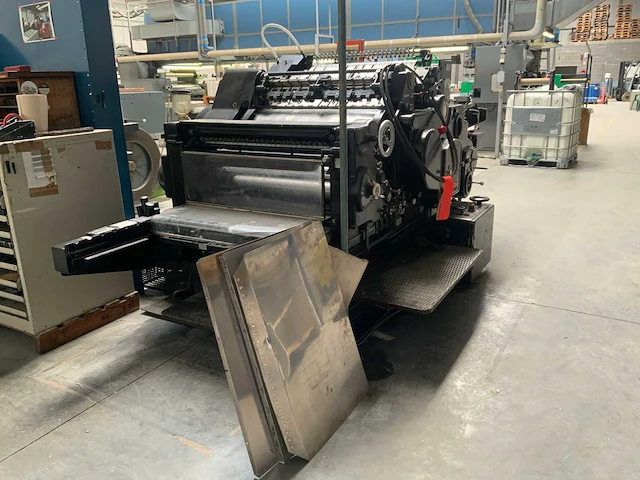 1970 heidelberg sbb cilinderdrukpers - afbeelding 4 van  10