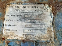 1970 vallaeys mtr14 gedragen veldspuit - afbeelding 4 van  12
