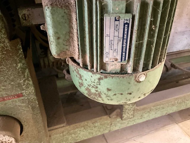 1971 bms blaich kantenfix industriële kantenlijmmachine - afbeelding 3 van  7