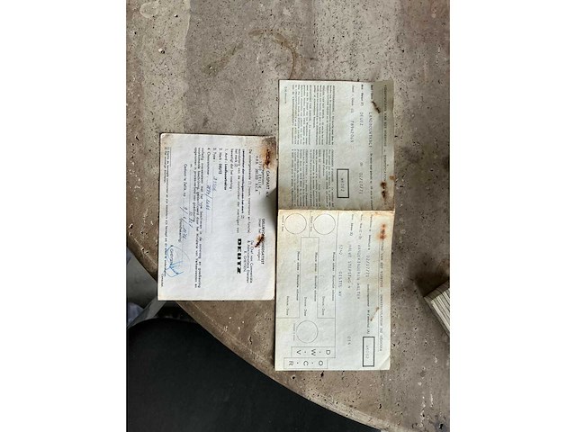 1971 deutz d5506 oldtimer tractor - afbeelding 2 van  13