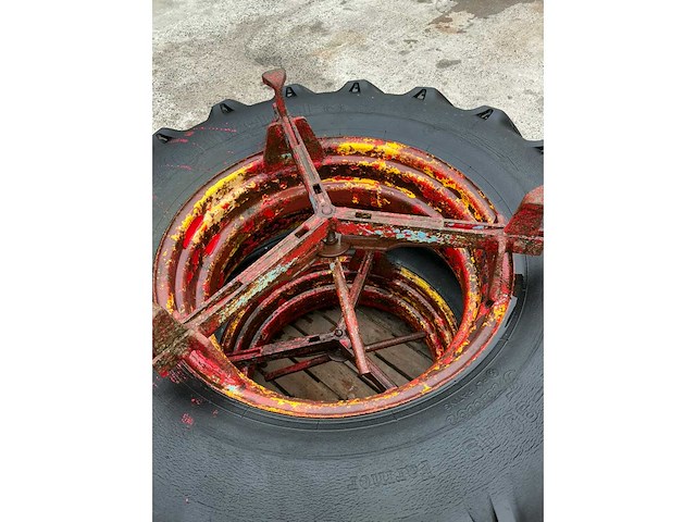 1971 deutz d5506 oldtimer tractor - afbeelding 3 van  13