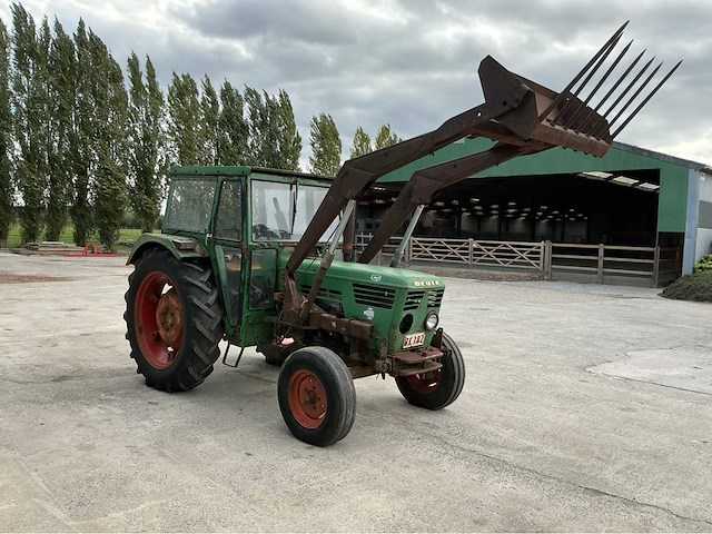 1971 deutz d5506 oldtimer tractor - afbeelding 6 van  13