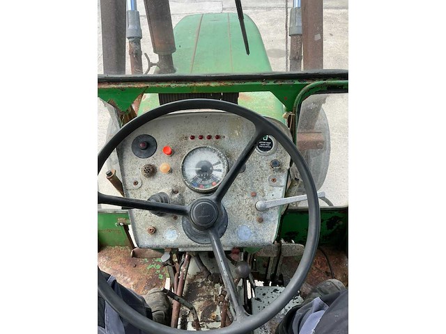 1971 deutz d5506 oldtimer tractor - afbeelding 11 van  13