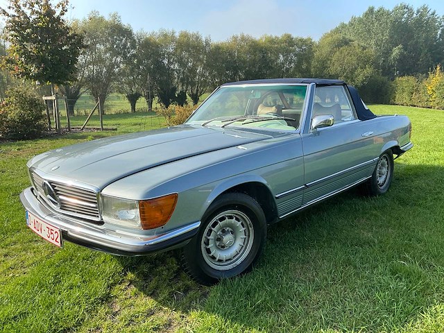 1971 mercedes 350sl oldtimer - afbeelding 1 van  28
