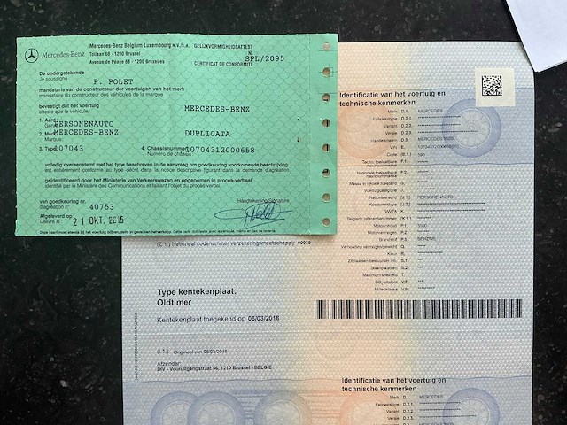 1971 mercedes 350sl oldtimer - afbeelding 20 van  28