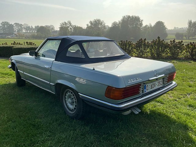 1971 mercedes 350sl oldtimer - afbeelding 27 van  28