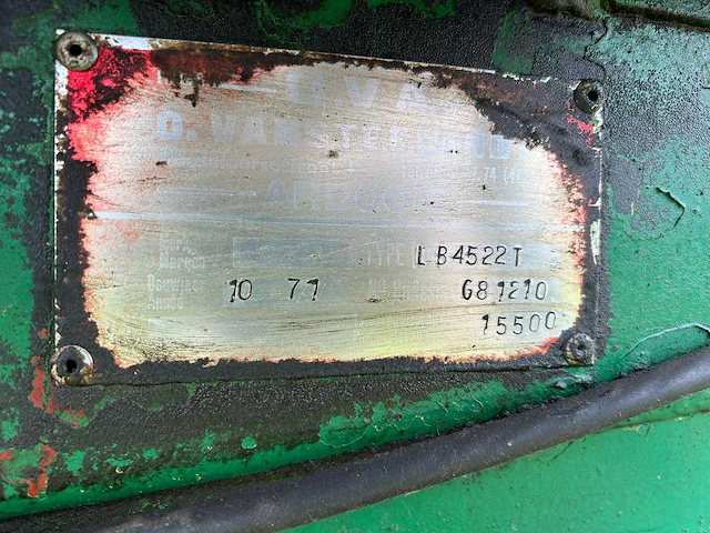 1971 ova lb4522t dump aanhangwagen - afbeelding 11 van  19