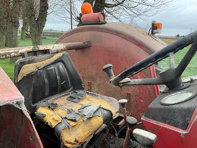 1972 mccormick international 654 oldtimer tractor - afbeelding 3 van  33