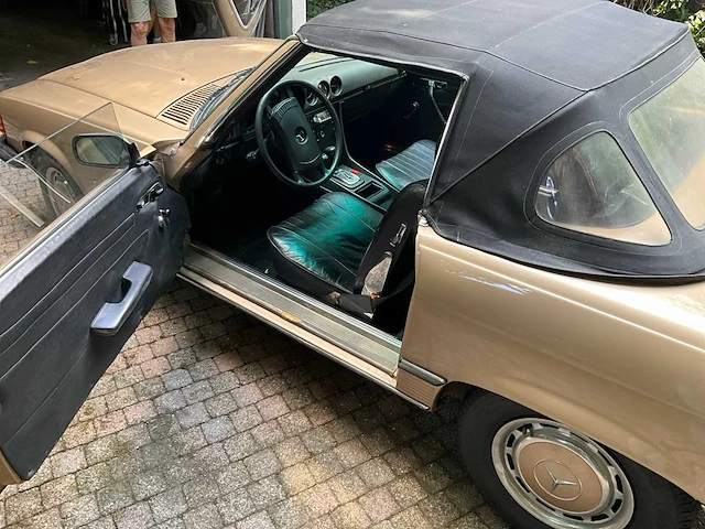1972 mercedes-benz cabrio 350 sl oldtimer - afbeelding 6 van  38