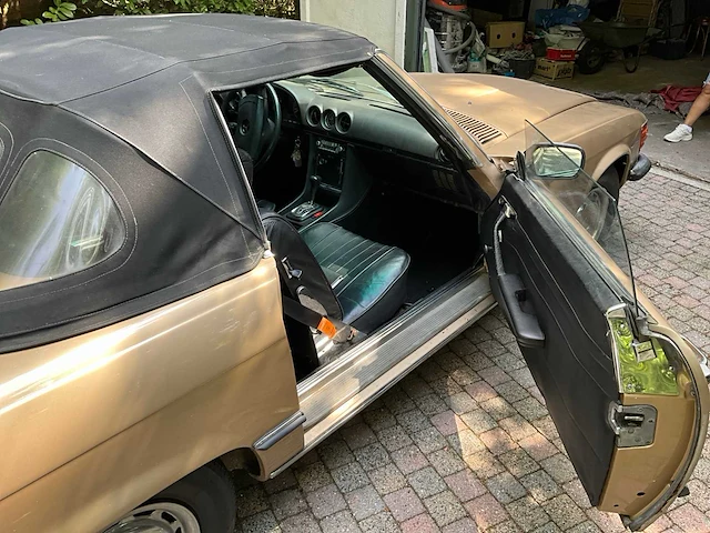 1972 mercedes-benz cabrio 350 sl oldtimer - afbeelding 13 van  38