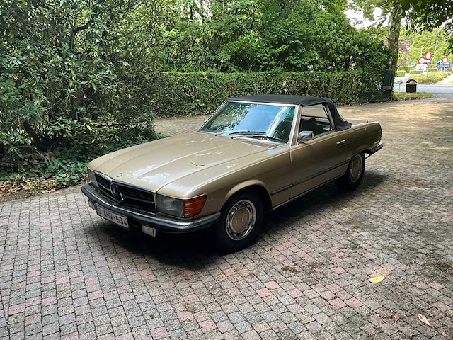 1972 mercedes-benz cabrio 350 sl oldtimer - afbeelding 12 van  38