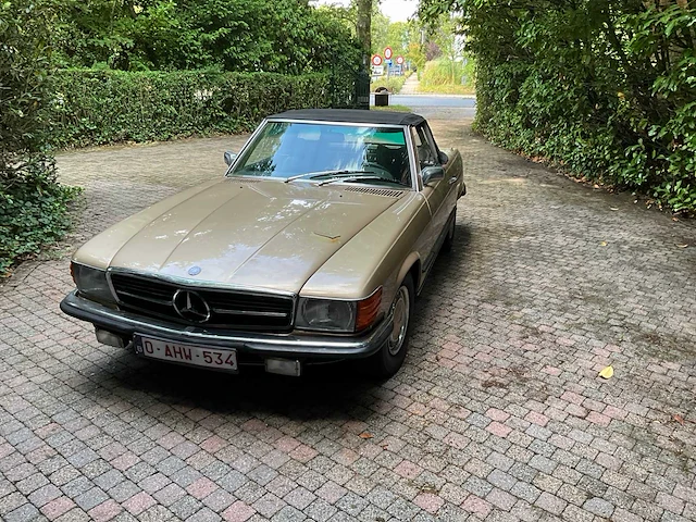 1972 mercedes-benz cabrio 350 sl oldtimer - afbeelding 23 van  38