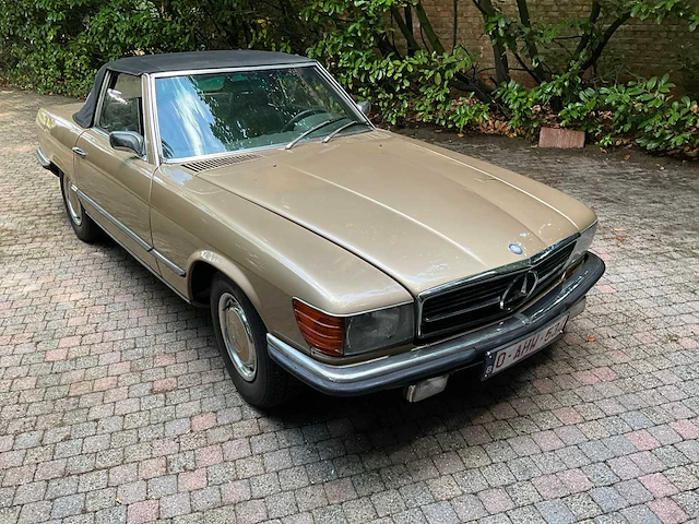 1972 mercedes-benz cabrio 350 sl oldtimer - afbeelding 34 van  38