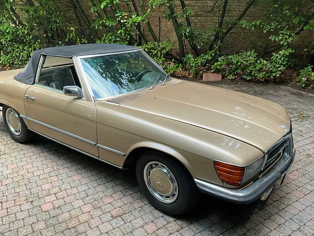 1972 mercedes-benz cabrio 350 sl oldtimer - afbeelding 35 van  38
