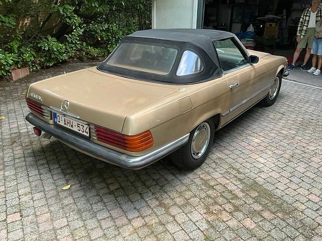 1972 mercedes-benz cabrio 350 sl oldtimer - afbeelding 37 van  38