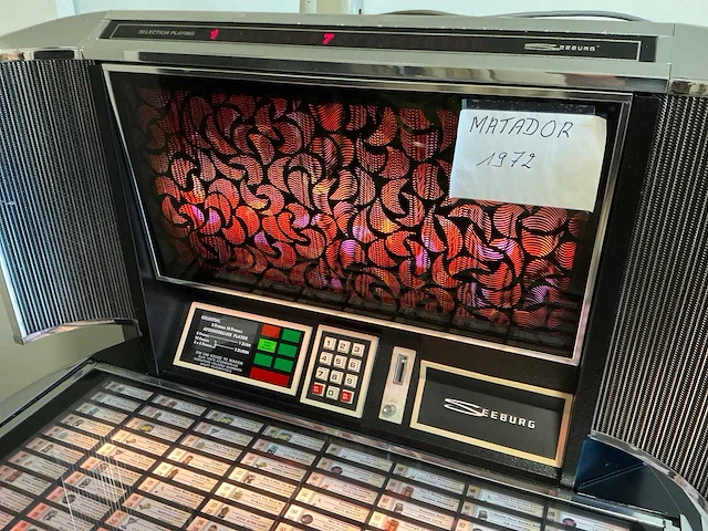 1972 seeburg matador jukebox - afbeelding 5 van  8