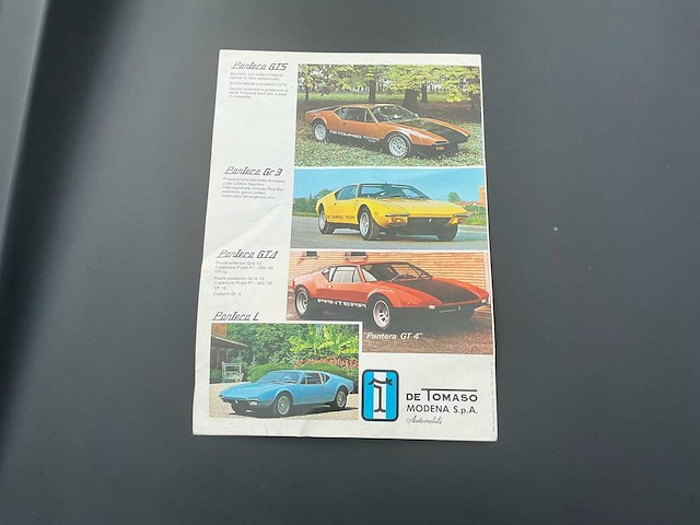 1973 detomaso pantera gts oldtimer - afbeelding 30 van  42