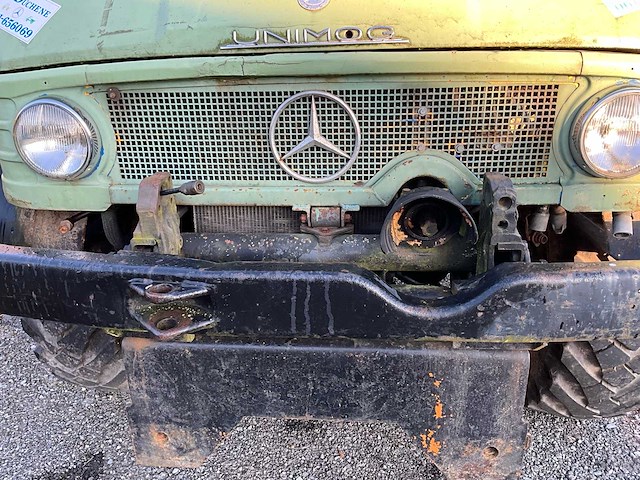 1973 mercedes unimog 406 vrachtwagen - afbeelding 18 van  44