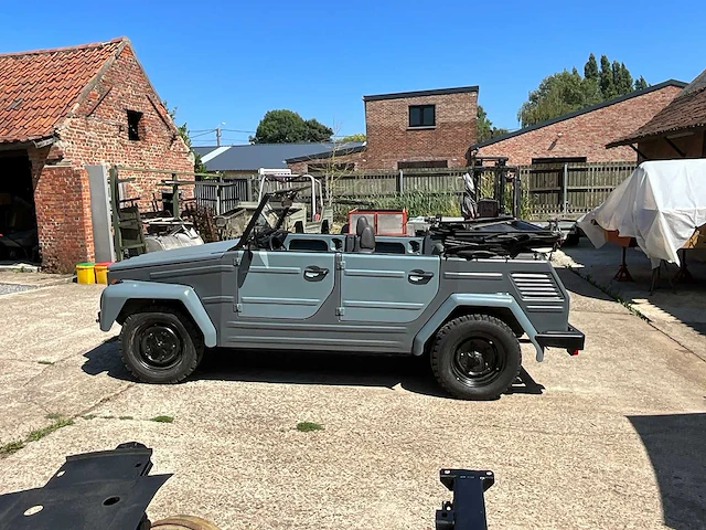1973 volkswagen 181 kubel cabrio - oldtimer - afbeelding 5 van  47