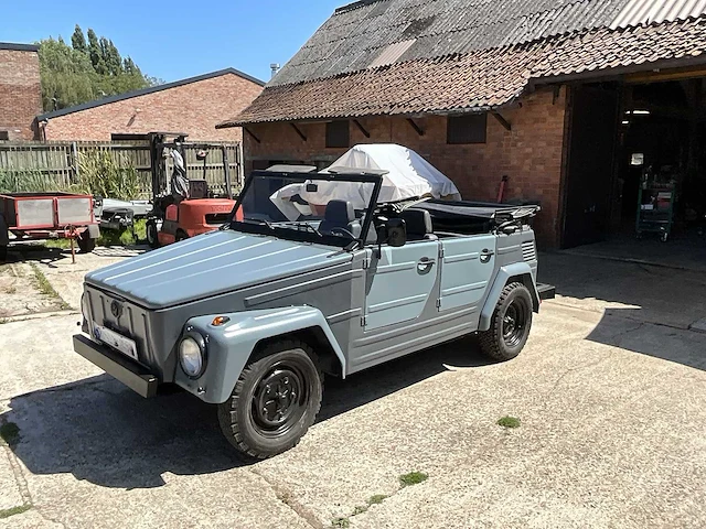 1973 volkswagen 181 kubel cabrio - oldtimer - afbeelding 7 van  47