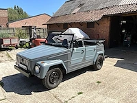 1973 volkswagen 181 kubel cabrio - oldtimer - afbeelding 7 van  47