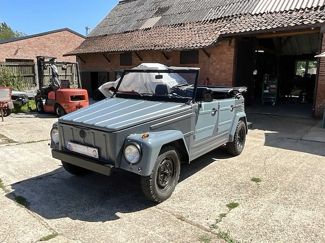 1973 volkswagen 181 kubel cabrio - oldtimer - afbeelding 1 van  47