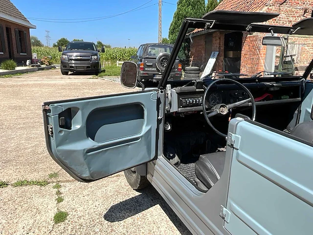 1973 volkswagen 181 kubel cabrio - oldtimer - afbeelding 18 van  47