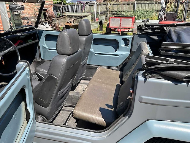 1973 volkswagen 181 kubel cabrio - oldtimer - afbeelding 28 van  47