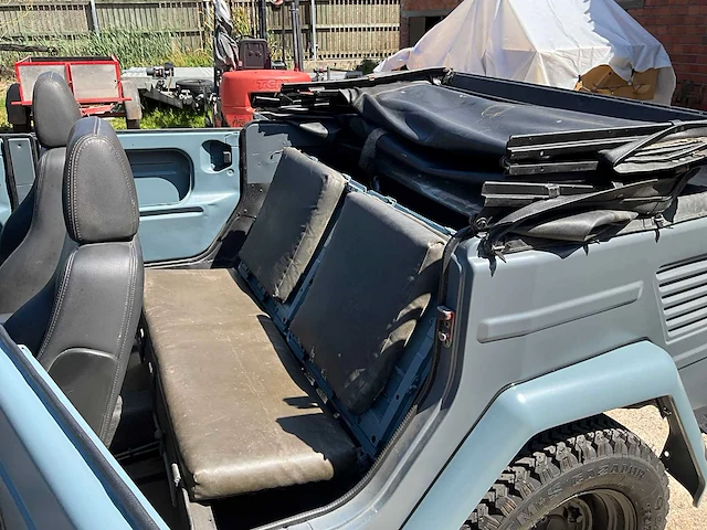 1973 volkswagen 181 kubel cabrio - oldtimer - afbeelding 29 van  47