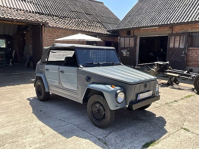 1973 volkswagen 181 kubel cabrio - oldtimer - afbeelding 37 van  47