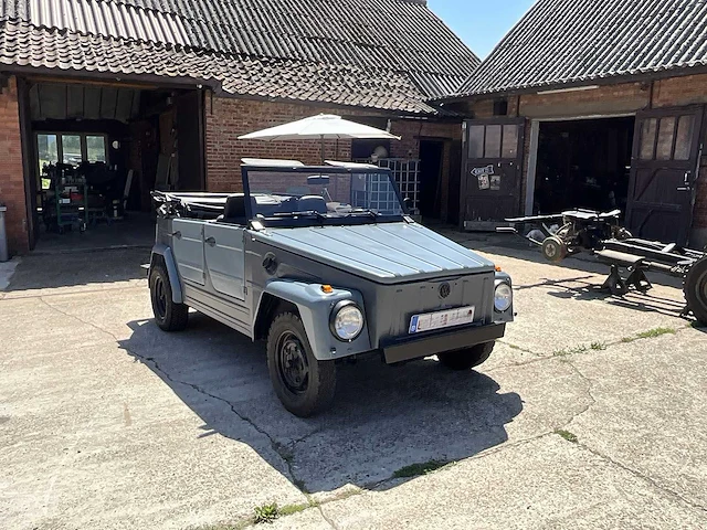 1973 volkswagen 181 kubel cabrio - oldtimer - afbeelding 44 van  47