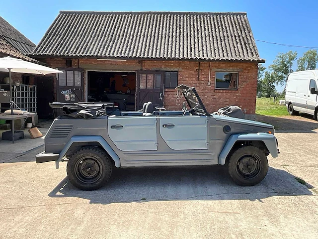 1973 volkswagen 181 kubel cabrio - oldtimer - afbeelding 46 van  47