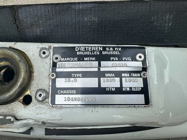 1974 - volkswagen kever karmann cabrio - oldtimer - afbeelding 31 van  53