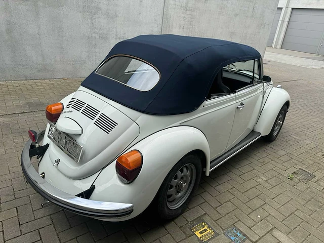 1974 - volkswagen kever karmann cabrio - oldtimer - afbeelding 44 van  53