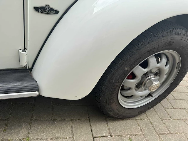 1974 - volkswagen kever karmann cabrio - oldtimer - afbeelding 47 van  53