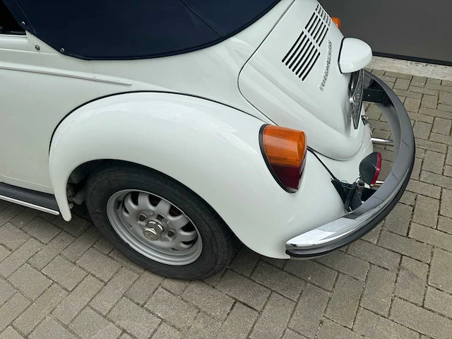 1974 - volkswagen kever karmann cabrio - oldtimer - afbeelding 50 van  53