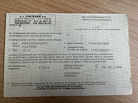 1974 - volkswagen kever karmann cabrio - oldtimer - afbeelding 53 van  53