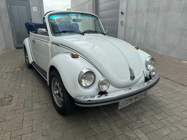 1974 - volkswagen kever karmann cabrio - oldtimer - afbeelding 9 van  53