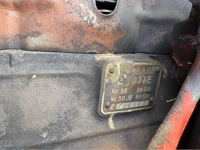 1974 belarus t40 oldtimer tractor - afbeelding 5 van  14
