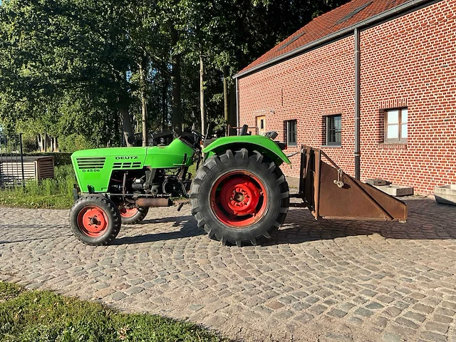 1974 deutz d 4506 oldtimer tractor - afbeelding 5 van  29